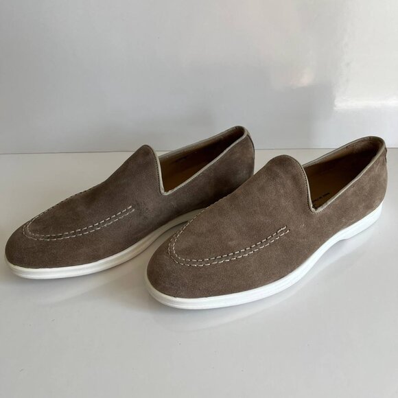 Dino Draghi Men’s Suede Loafers – Size US 8 (Made in Italy) - Picture 5 of 9